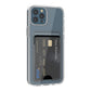 iPhone 12/12 Pro Case with Card Holder TPU - Transparent