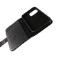 RV Genuine leather Wallet For iPhone 12/12 Pro Midnight Black