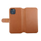 iPhone 12/12 Pro Plånboksfodral Magnet Rvelon - Guldbrun
