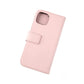 iPhone 13 Plånboksfodral Läder Rvelon - Rosa