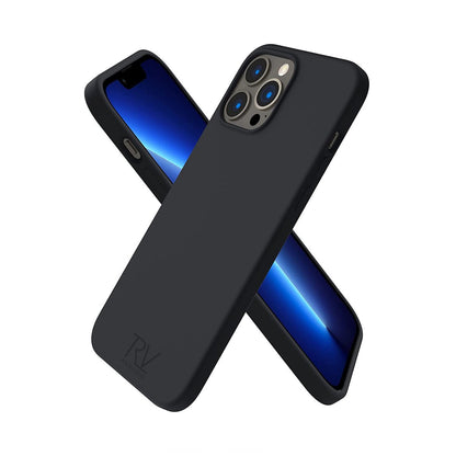iPhone 13 Pro Max Case - Silicone Rvelon Black
