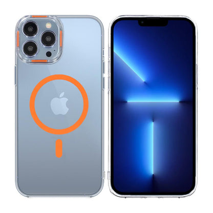iPhone 13 Pro Max Stöttålig Mobilskal med Magsafe - Orange