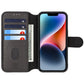 iPhone 13/14 Wallet Case Extra Card Rvelon -Black