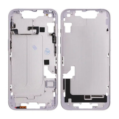 iPhone 14 Baksida med Komplett Ram OEM - Lila