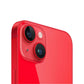 iPhone 14 Kameralins med Ram - Röd