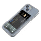 iPhone 14 Case with Card Holder TPU - Transparent