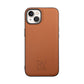 iPhone 14 Magnetic Wallet Case Rvelon-Brown