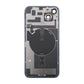 iPhone 14 Plus Baksida Glas Komplett - Vit