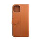 iPhone 14 Plus Plånboksfodral Extra Kortfack Rvelon - Brun