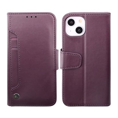 iPhone 14 Plus Plånboksfodral Extra Kortfack Rvelon - Lila
