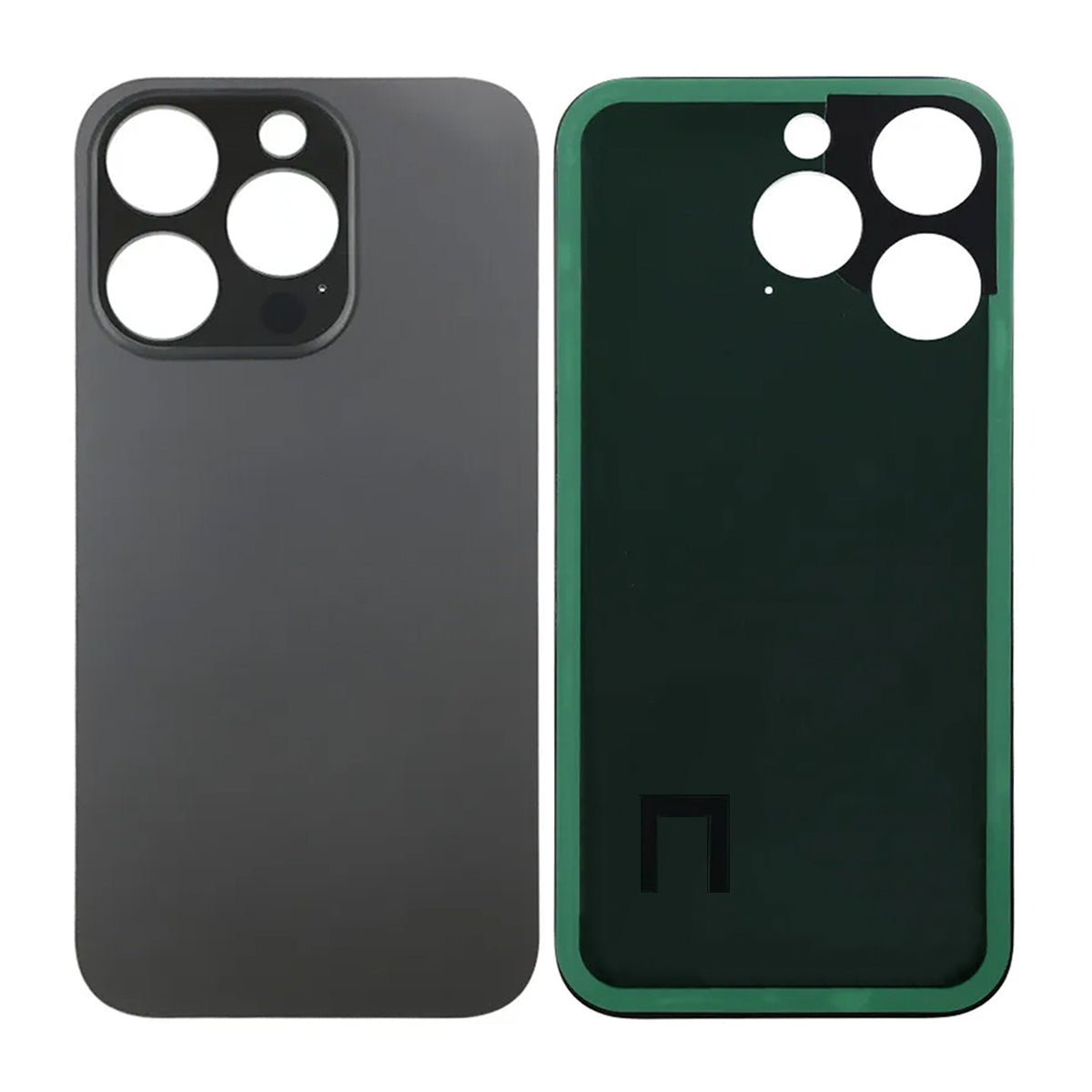 iPhone 14 Pro Baksida Glas - Svart