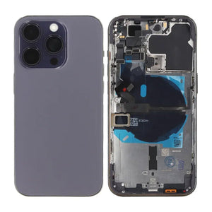 iPhone 14 Pro Back Cover Complete OEM Purple With Small Parts