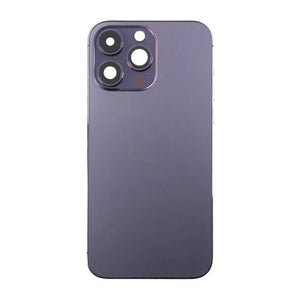 iPhone 14 Pro Max Back Cover with Full Frame - Purple