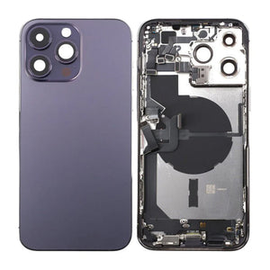 iPhone 14 Pro Max Back Cover with Full Frame - Purple