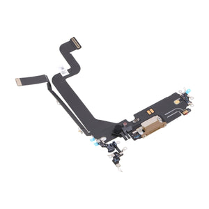 iPhone 14 Pro Max Charging Connector Flex Cable Gold Original