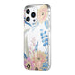 iPhone 14 Pro Max Case MagSafe - Flowers Pink/Blue