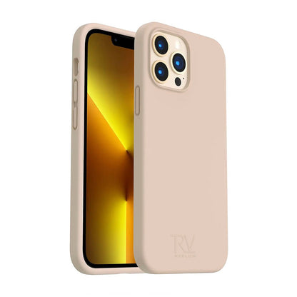 iPhone 14 Pro Max Silikonskal Rvelon - Beige