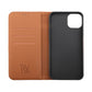 iPhone 14 Pro Max Plånboksfodral Extra Kortfack Rvelon - Brun