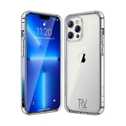 iPhone 14 Pro Max Stöttåligt Skal Rvelon - Transparent