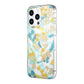iPhone 14 Pro Case MagSafe - Flowers Turquoise