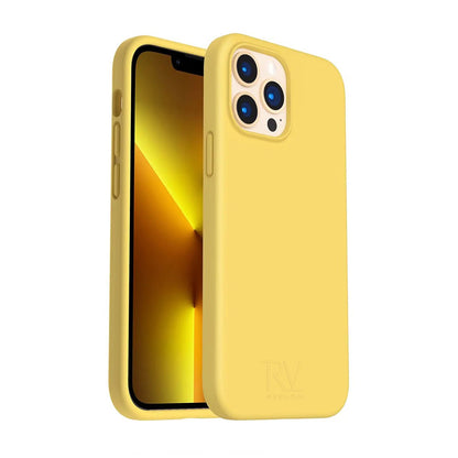 iPhone 14 Pro Silikonskal Rvelon - Gul