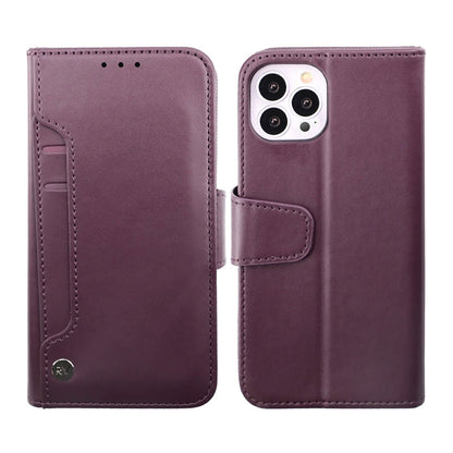 iPhone 14 Pro Plånboksfodral Extra Kortfack Rvelon - Lila