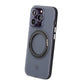 iPhone 14 Pro Rvelon Skal Roterande Magnet Stativ - Svart
