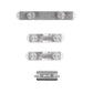 iPhone 14 Pro Sidoknappar - Silver