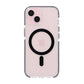 iPhone 15 Mobilskal Magnet Dubbelskydd - Svart