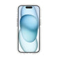 iPhone 15 Mobilskal Magnet Dubbelskydd - Vit