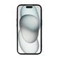 Silicone Case with Card Holder iPhone 15 Black