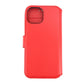 iPhone 15 Plånboksfodral Läder Rvelon - Röd