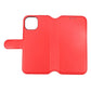 iPhone 15 Plånboksfodral Läder Rvelon - Röd