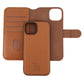 RV Magnetic Wallet Case iPhone 15 Brown