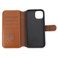 RV Magnetic Wallet Case iPhone 15 Brown