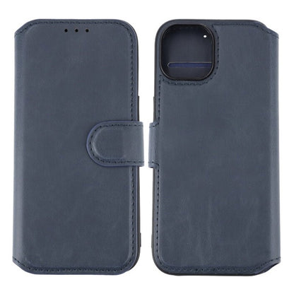 iPhone 15 Plus Plånboksfodral Magnet Rvelon - Blå