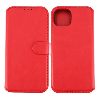 iPhone 15 Plus Plånboksfodral Magnet Rvelon - Röd