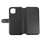 iPhone 15 Plus Plånboksfodral Magnet Rvelon - Svart