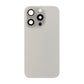 iPhone 15 Pro Back Cover Glass Original Natural Titanium With Small Parts Magsafe Magnet