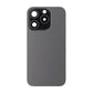iPhone 15 Pro Back Cover Glass OEM Black Titanium With Small Parts Magsafe Magnet