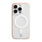 iPhone 15 Pro Max Mobilskal Korrugerad med Magsafe Rvelon - Orange