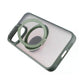 Rvelon  TPU + PC Metal Ring Case With MagSafe For iPhone 15 Pro Max Green