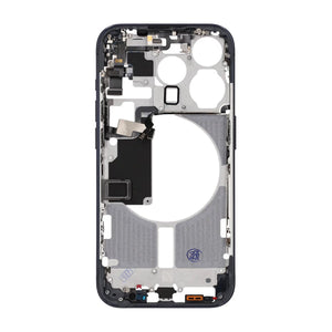 iPhone 15 Pro Mittenram med smådelar OEM - Titanblå