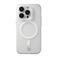 iPhone 15 Pro Mobilskal Korrugerad med Magsafe Rvelon - Vit