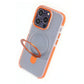 iPhone 15 Pro Mobilskal med Magsafe och Stativ - Orange