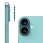 iPhone 16 /16 Plus Kameralins med metallram - Grön