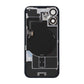 iPhone 16 Baksida Glas - Svart
