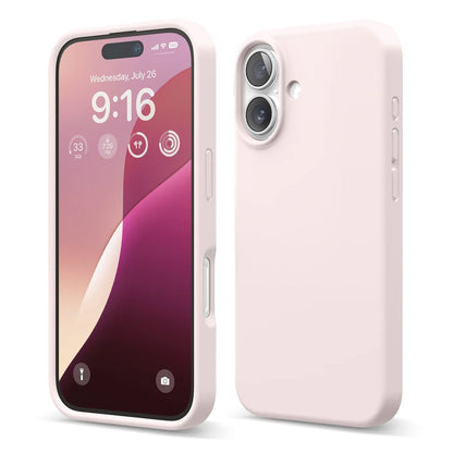 iPhone 16 Case - Silicone Rvelon Light Pink