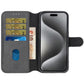 RV Magnetic Wallet Case iPhone 16 Black