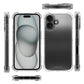iPhone 16 Plus Shockproof Case - Transparent